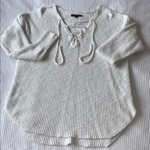 America Eagle White Sweater